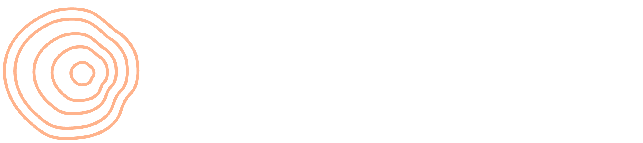 Abstract concentric circle design next to the text "ANKARBERGS BEGRAVNINGSBYRÅ" in white letters on a black background.